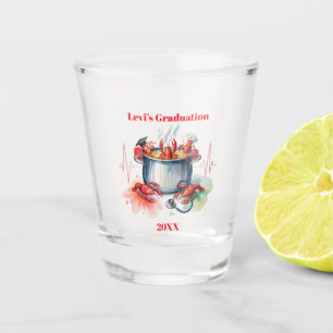 Verre A Shot Fête de remise de diplômes d'infirmière cadienne a