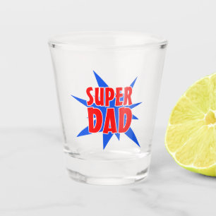 Verre A Shot Fête des pères Super Papa