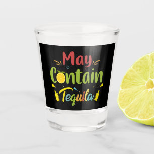 Verre A Shot fête mexicaine de la boisson
