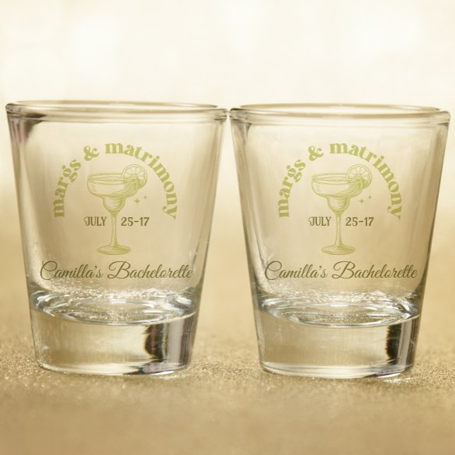 Verre A Shot Fête Tropicale Enterrement de Vie de Jeune Fille  (Créateur téléchargé)