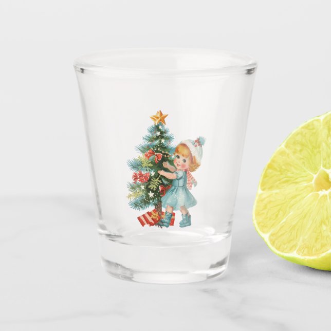 Verre A Shot fille vintage (Devant)