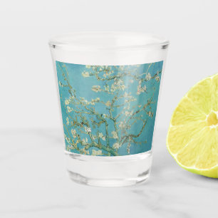Verre A Shot Fleurs d'amandes par Vincent Van Gogh Art