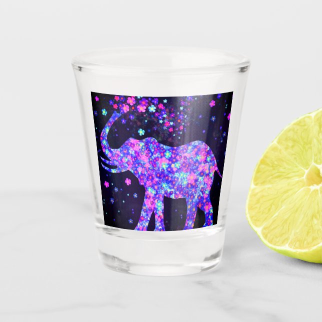 Verre A Shot Fleurs d'éléphants Shot Glass Spring (Devant)