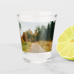 Verre A Shot Forêt automnale suédoise