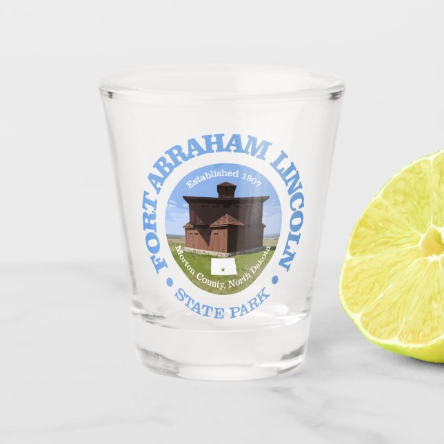 Verre A Shot Fort Abraham Lincoln SP (Devant)