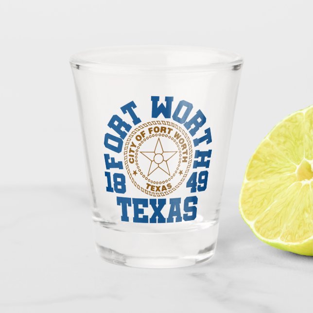 Verre A Shot Fort Worth, Texas (Devant)