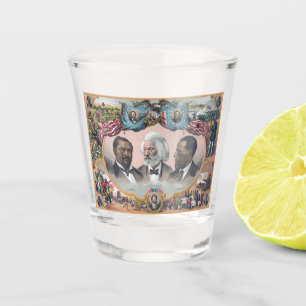 Verre A Shot Fr3d3rick Bailey Douglass avec Black Abolitionnist