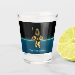 Verre A Shot Fractal Inuit Hunter