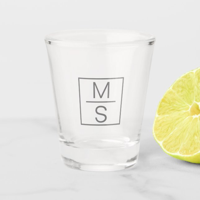 Verre A Shot Fractionnement SFFL monogramme (Devant)