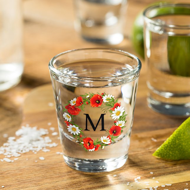 Verre A Shot Frappes de printemps personnalisées Faisceaux Mono (Créateur téléchargé)