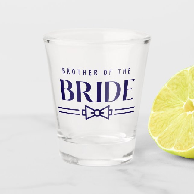 Verre A Shot Frère de la mariée (Devant)