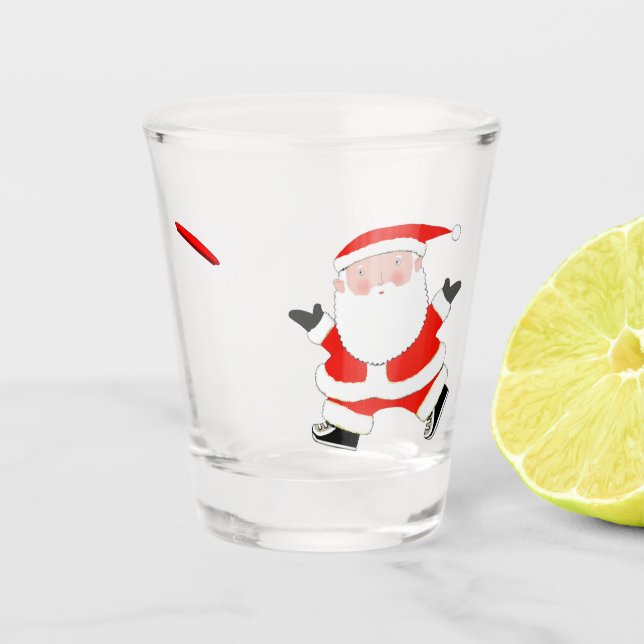 Verre A Shot Frisbee ultime Noël (Devant)
