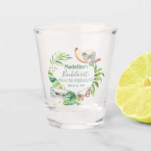 Verre A Shot Fuite de week-end de plage de Bachelorette