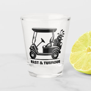 Verre A Shot Funny Custom Golf Panier Sports Cadeau Etched