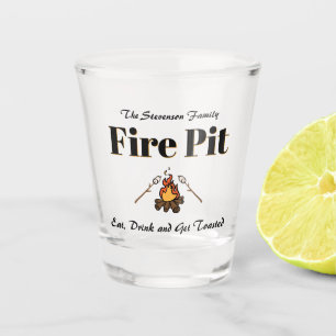 Verre A Shot Funny Nom de famille Pompe personnalisée