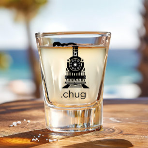 Verre A Shot Funny Train Chug Choo Choo
