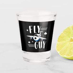 Verre A Shot Futur Pilote - Voler Avec Enfants - Amateur D'Avio