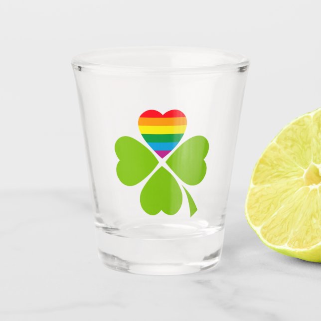 Verre A Shot Gay Lucky Clover (Devant)