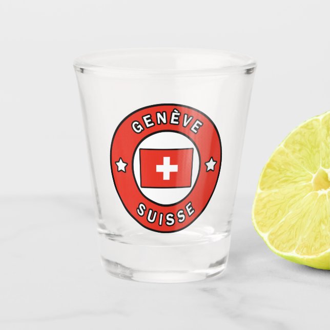 Verre A Shot Genève Suisse (Devant)