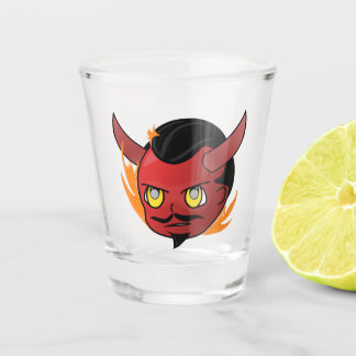 Verre A Shot Glass Carl en colère