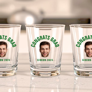 Verre A Shot Graduate Party PERSONNALISÉ TEXTE Photo Graduation