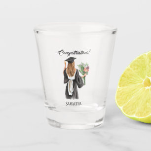 Verre A Shot Graduation de l'aquarelle personnalisée (12)