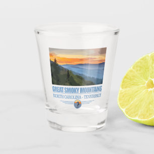 Verre A Shot Grand Mtns fumeux