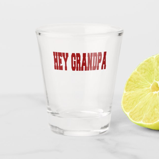 Verre A Shot grand-père (Devant)
