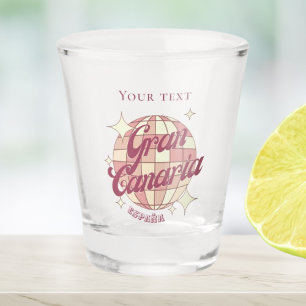 Verre A Shot Grande Canarie Espagne tourisme souvenir boisson