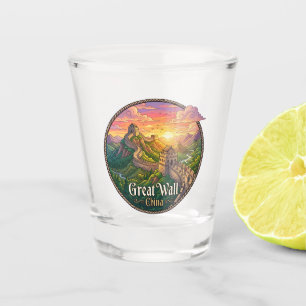Verre A Shot Grande Muraille de Chine