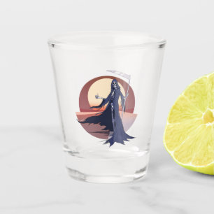 Verre A Shot Grim Reaper Hitchhiking