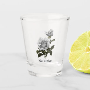 Verre A Shot Grimoire Rose Blanche