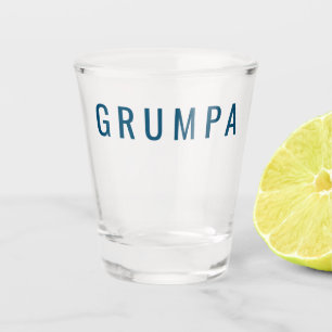 Verre A Shot Grumpa Amusant Novelty pour Grumpy Grandpa Graphic