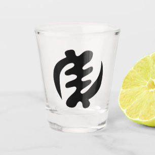 Verre A Shot Gye Nyame God is Supreme Adinkra