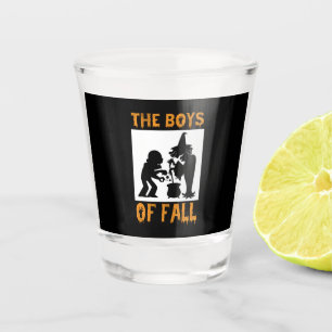 Verre A Shot Halloween Les Garçons D'Automne Anniversaire