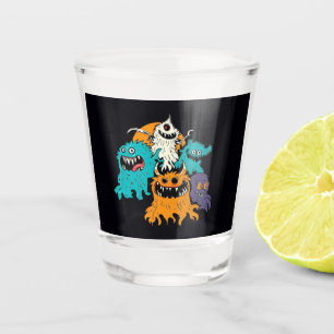 Verre A Shot Halloween/Monstre/Octobre/Automne