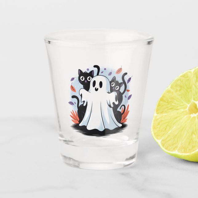 Verre A Shot Halloween Night Prowl (Devant)