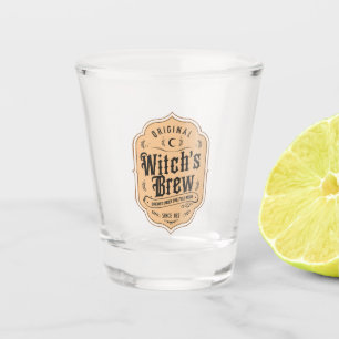 Verre A Shot Halloween Vintage de sorcière