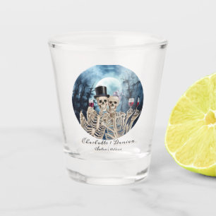Verre A Shot Hallowen Gothic Skuls Tarot Le Mariage des amoureu