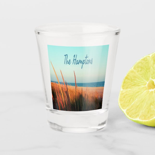 Verre A Shot Hamptons Beach Long Island New York (Devant)