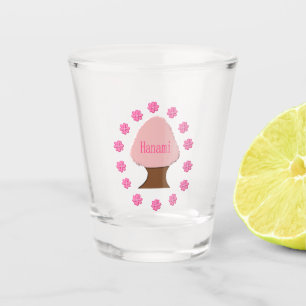 Verre A Shot Hanami Cerisier japonais