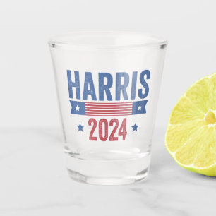 Verre A Shot Harris Pour Président Élections Démocrates América