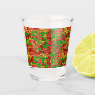 Verre A Shot Haus De Camo Gold Motif