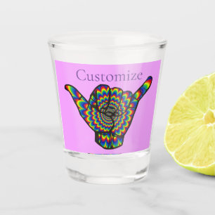 Verre A Shot Hawaiian Shaka Psychedelic Thunder_Cove