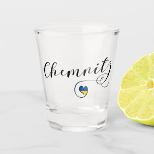 Verre A Shot Heart Chemnitz, I Love Chemnitz, Allemagne