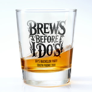 Verre A Shot Heavy Metal Personnalisé Enterrement de Vie de Gar