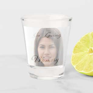 Verre A Shot Hommage Commémoratif Personnalisé - In Love Memory