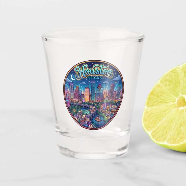 Verre A Shot Houston États-Unis (Devant)