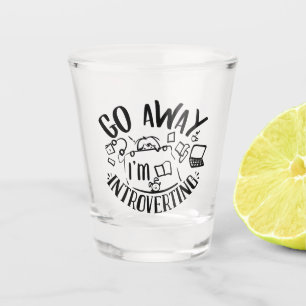 Verre A Shot humoristique art des mots sarcastiques