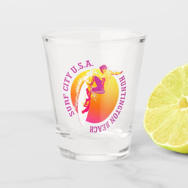 Verre A Shot Huntington Beach (Devant)